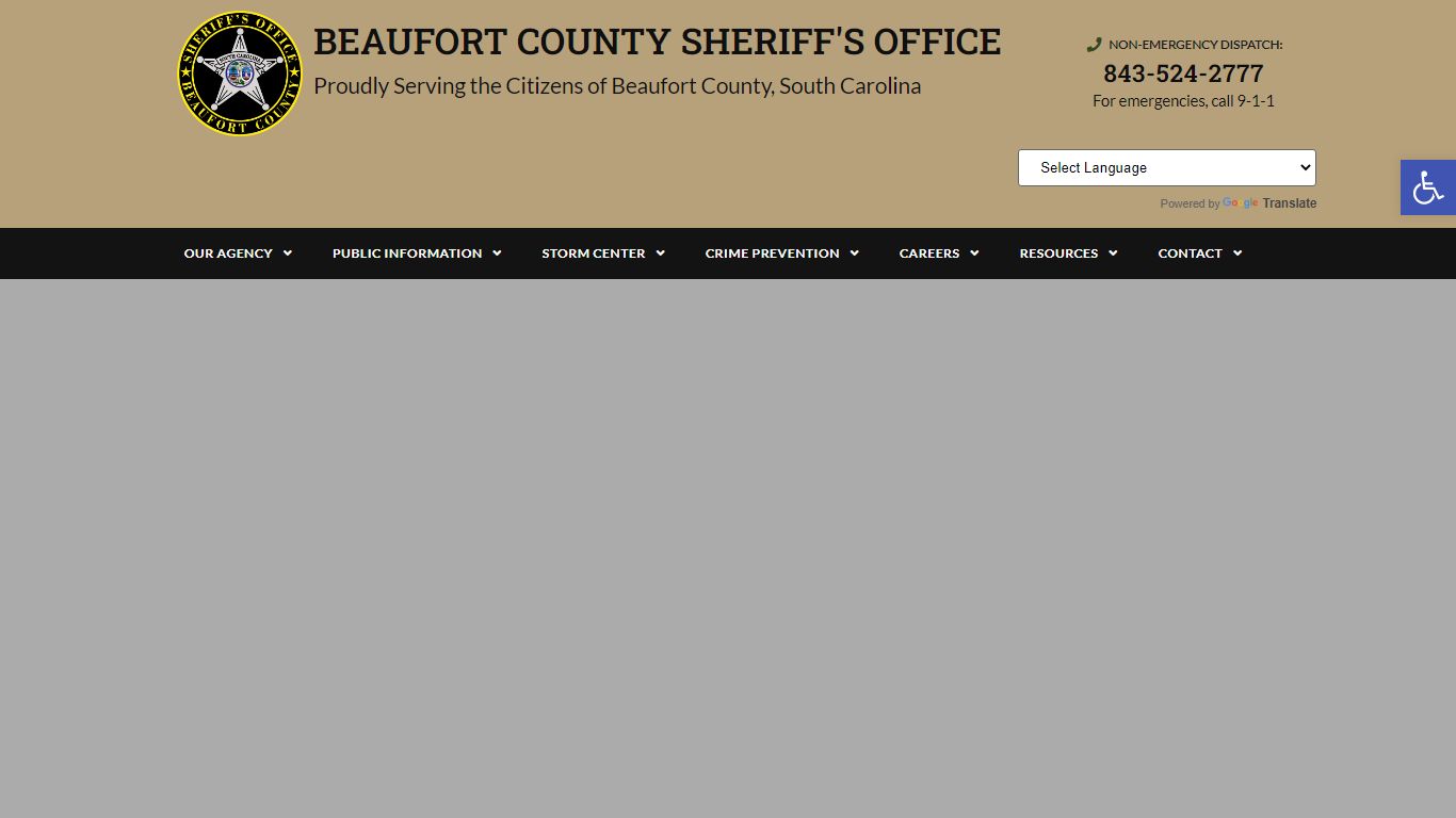 Beaufort County Sheriff's Office • Proudly Serving Beaufort County SC